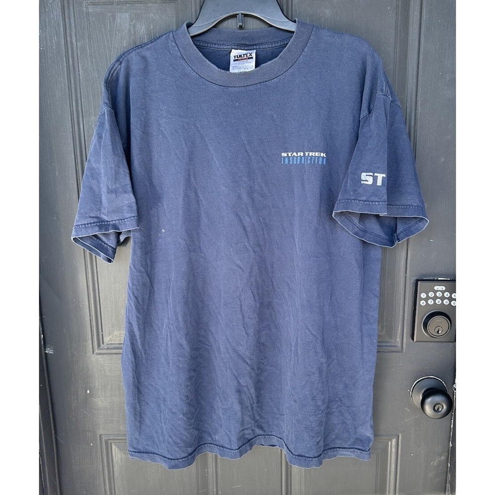 Vintage Star‎ Trek Insurrection Movie Promo Shirt Tultex XL STIX sponsored